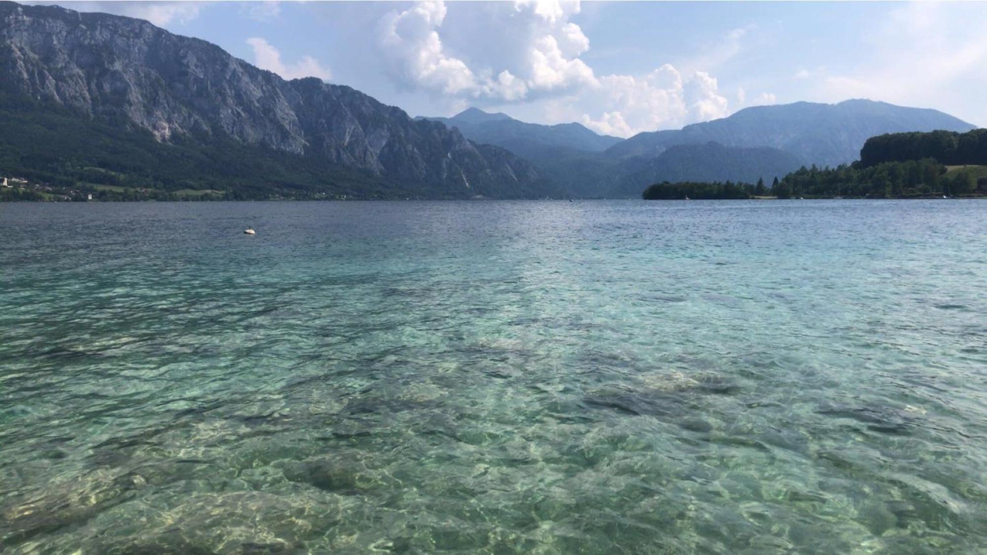 Gasthof Steinbichler Nussdorf am Attersee Luaran gambar